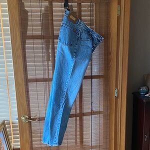 1990s Vintage High-Rise Women's Blue Denim Jeans